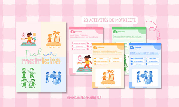 Aperçu Fichier motricité Cycle 1