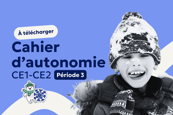 Aperçu Cahier d'autonomie CE1-CE2 Période 3