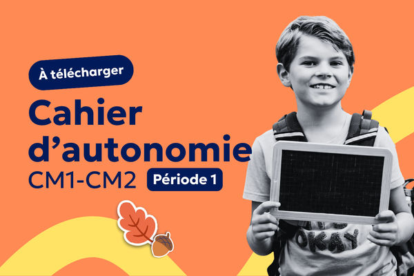 Aperçu Cahier d'autonomie CM1-CM2 Période 