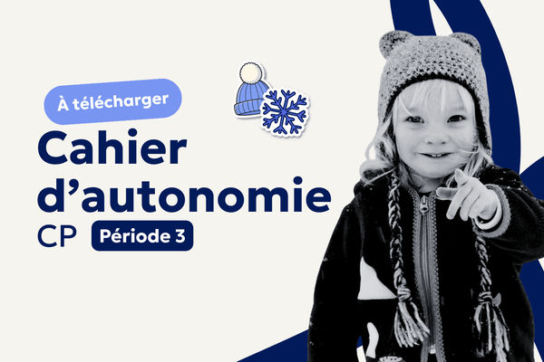 Aperçu Cahier autonomie CP Période 3