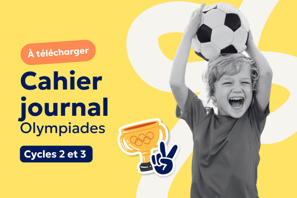 Aperçu Cahier Journal Olympiades Cycle 2 Cycle 3