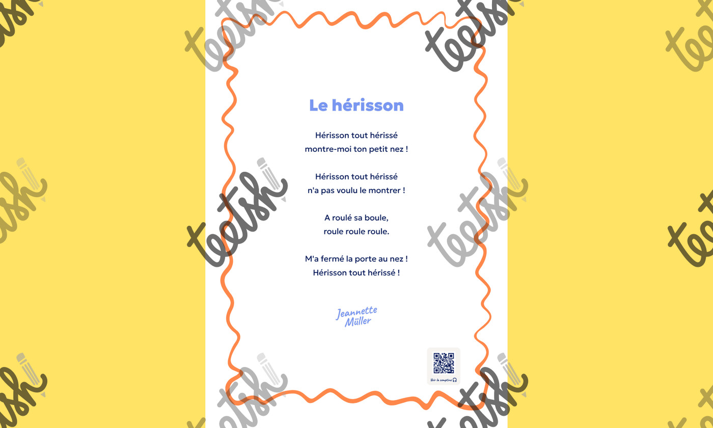 Recueil de comptines et jeux de doigts « Automne » • Cycle 1 🍂