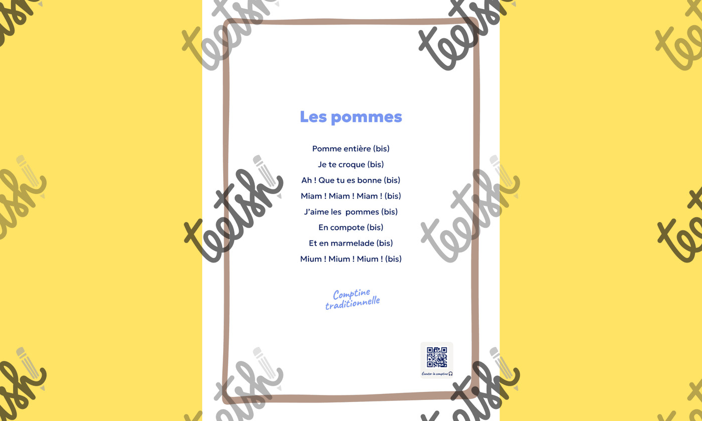 Recueil de comptines et jeux de doigts « Automne » • Cycle 1 🍂