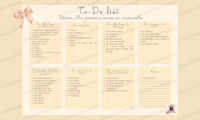 Aperçu To do list Ma première année en maternelle Maitresse Déb x Teetsh - Image 1