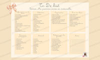Aperçu To do list Ma première année en maternelle Maitresse Déb x Teetsh - Image 2