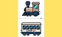 Aperçu Train de la semaine Maternelle - Teetsh - Aperçu 2