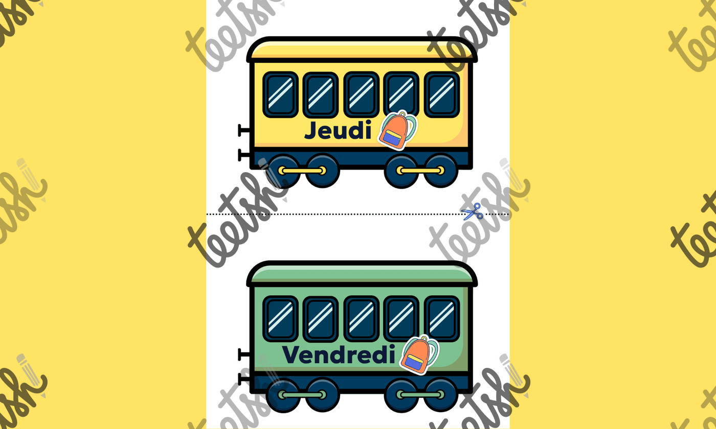 Aperçu Train de la semaine Maternelle - Aperçu 4 - Teetsh